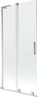 Mexen Velar L paravan pentru cadă cu 2 aripi glisante 90 x 150 cm, transparent, crom - 896-090-003-01-01
