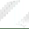 Mexen Velar L paravan cadă 2-panouri glisante 90 x 150 cm, transparent, alb - 896-090-003-01-20