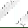Mexen Velar L paravan de baie de 2 aripi glisante 95 x 150 cm, transparent, gri armă periat - 896-095-003-01-66