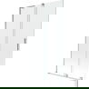 Mexen Velar L paravan de cadă cu 2 panouri culisante 100 x 150 cm, transparent, crom - 896-100-003-01-01