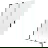 Mexen Velar L panel de baie cu 2 uși glisante, 110 x 150 cm, transparent, gri armat periat - 896-110-003-01-66