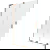 Mexen Velar L paravan de cadă 2-panouri culisante 120 x 150 cm, transparent, cupru periat - 896-120-003-01-65