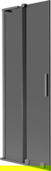 Mexen Velar L paravan de cadă culisant cu 2 aripi 70 x 150 cm, grafit, gun metal - 896-070-003-41-95