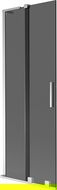 Mexen Velar L paravan pentru cadă cu 2 canaturi glisante 75 x 150 cm, grafit, crom - 896-075-003-41-01