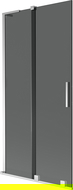 Mexen Velar L paravan de cadă 2-panouri glisante 90 x 150 cm, grafit, crom - 896-090-003-41-01