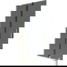 Mexen Velar L paravan cadă cu 2 aripi glisante 90 x 150 cm, grafit, auriu periat - 896-090-003-41-55