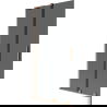 Paravan cadă Mexen Velar L cu 2 canaturi glisante 90 x 150 cm, grafit, cupru periat - 896-090-003-41-65