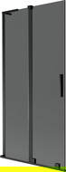 Mexen Velar L paravan de baie glisant cu 2 uși 95 x 150 cm, grafit, negru - 896-095-003-41-70