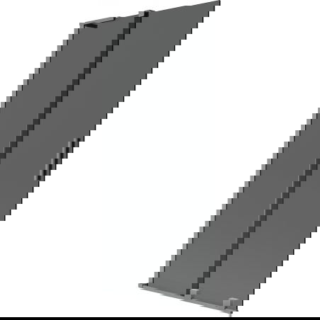 Mexen Velar L paravan cadă 2-canate glisant 95 x 150 cm, grafit, gun metal - 896-095-003-41-95