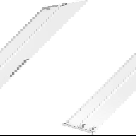 Mexen Velar L panou de duș pliabil 2-canaturi, glisant, 70 x 150 cm, mat, crom - 896-070-003-31-01
