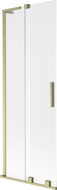 Mexen Velar L paravan de cadă, 2 aripi glisante, 70 x 150 cm, satin, auriu periat - 896-070-003-31-55