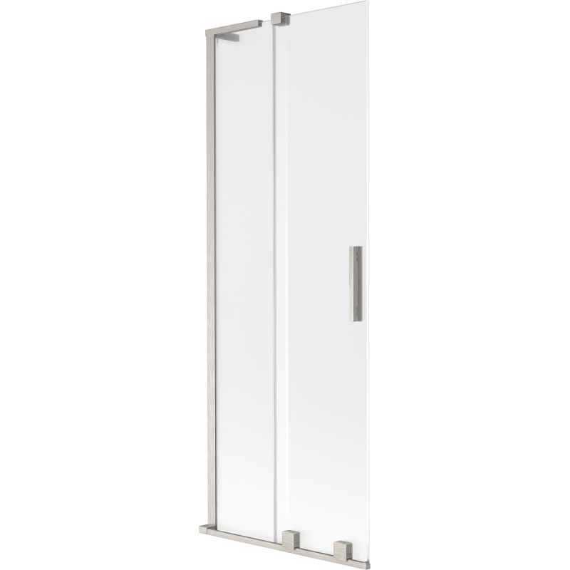 Mexen Velar L panou de cadă cu 2 uși glisante 70 x 150 cm, mat, nichel periat - 896-070-003-31-97