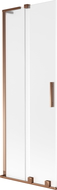Mexen Velar L kétpaneles tolózuhany, 75 x 150 cm, matt, rózsaarany - 896-075-003-31-60