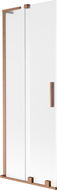Mexen Velar L paravan de cadă cu 2 uși culisante 75 x 150 cm, înghețat, cupru periat - 896-075-003-31-65