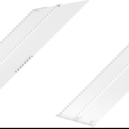 Mexen Velar L paravan de cadă cu 2 uși glisante 90 x 150 cm, mat, alb - 896-090-003-31-20