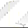 Mexen Velar L paravan de cadă 2 uși glisante 90 x 150 cm, mat, auriu - 896-090-003-31-50