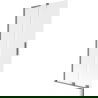 Mexen Velar L paravan de cadă cu 2 uși glisante 90 x 150 cm, geam mat, metal gri - 896-090-003-31-95