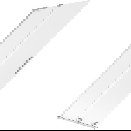 Mexen Velar L paravan de baie, 2 usi glisante, 95 x 150 cm, mat, crom - 896-095-003-31-01