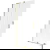 Mexen Velar L paravan de duș cu 2 uși culisante 95 x 150 cm, înghețat, auriu periat - 896-095-003-31-55