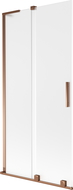 Mexen Velar L paravan baie cu 2 uși culisante 95 x 150 cm, satin, aur roz - 896-095-003-31-60