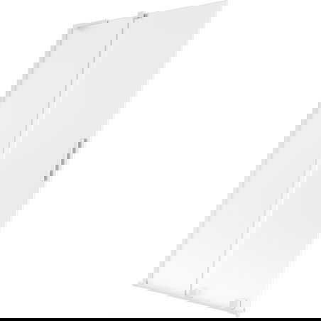 Mexen Velar L paravan de cadă cu 2 uși culisante 100 x 150 cm, geam mat, alb - 896-100-003-31-20