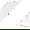 Mexen Velar L paravan de baie 2-canate glisant 100 x 150 cm, mat, nichel periat - 896-100-003-31-97