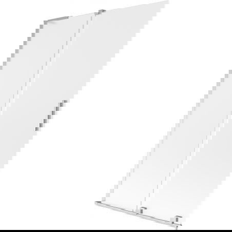 Mexen Velar L 2-paneles toló zuhanyfal 110 x 150 cm, fagyott, króm - 896-110-003-31-01