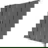 Mexen Velar L Duo paravan de baie cu 2 uși glisante 150 x 150 cm, grafit, gun metal - 896-150-003-42-95
