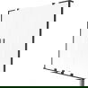 Mexen Velar L Duo paravan cadă baie cu 2 canaturi glisante 150 x 150 cm, mat, negru - 896-150-003-32-70
