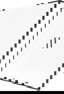 Mexen Velar L Duo kétszárnyú fürdőkád paraván, tolóajtós, 150 x 150 cm, szatén, fekete - 896-150-003-32-70