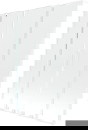 Mexen Velar L Duo paravan de cadă, 2 canaturi glisante 150 x 150 cm, transparent, alb - 896-150-003-02-20