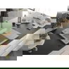 Mexen Ben chiuvetă din granit cu 1 cuvă și picurător stânga 600 x 500 mm, bej, sifon crom - 6522605000-69