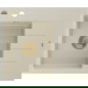 Mexen Ben chiuvetă de bucătărie granit cu 1 compartiment și picurător stâng 600 x 500 mm, bej, sifon auriu - 6522605000-69-G