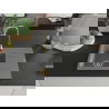 Mexen Ben chiuvetă de granit cu 1 compartiment și scurgător pe stânga 600 x 500 mm, gri, sifon auriu - 6522605000-71-G