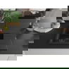 Mexen Ben chiuvetă de granit 1-cameră cu scurgere stânga 600 x 500 mm, negru, sifon negru - 6522605000-77-B