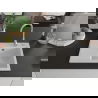 Mexen Ben chiuvetă de granit cu o cuvă și scurgător dreapta 600 x 500 mm, alb, sifon crom - 6523605000-20