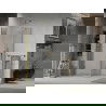 Mexen Lima cabină de duș pliabilă 80 x 80 cm, transparent, Aurie - 856-080-080-50-00