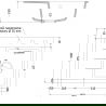 Mexen Ben chiuvetă de bucătărie din granit, 1 compartiment, cu scurgător dreapta 600 x 500 mm, negru, sifon crom - 6523605000-77