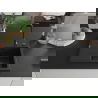 Mexen Ben chiuvetă granit 1-cameră cu scurgător dreapta 600 x 500 mm, negru, sifon negru - 6523605000-77-B