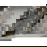 Mexen Lima cabină de duș pliabilă 80 x 80 cm, transparent, Aurie - 856-080-080-50-00