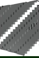 Mexen Velar L Duo kádparaván kétszárnyú tolható 140 x 150 cm, grafit, csiszolt gun gray - 896-140-003-42-66