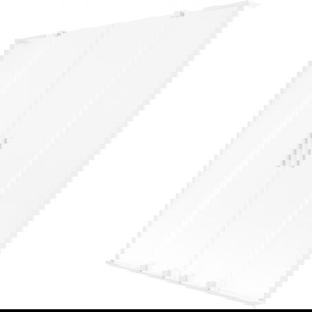 Mexen Velar L Duo paravan de cadă cu 2 uși glisante 140 x 150 cm, îngheț, alb - 896-140-003-32-20