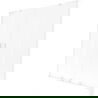 Paravan cadă Mexen Velar L Duo 2 uși culisante 140 x 150 cm, mat, alb - 896-140-003-32-20
