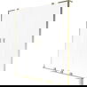 Paravan cadă Mexen Velar L Duo cu 2 panouri glisante 140 x 150 cm, satinat, auriu - 896-140-003-32-50