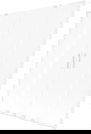 Mexen Velar L Duo paravan pentru cadă, 2-panouri glisante 160 x 150 cm, sticlă mată, alb - 896-160-003-32-20