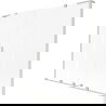 Mexen Velar L Duo paravan de baie 2-panouri culisante 170 x 150 cm, înghețat, nichel periat - 896-170-003-32-97
