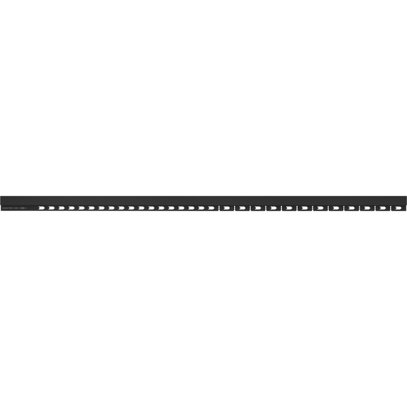 Mexen Line-B 130 cm-es előlapi zuhanytálca szegély, fekete - 187003130U