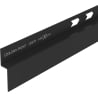 Mexen Line-B 130 cm-es előlapi zuhanytálca szegély, fekete - 187003130U