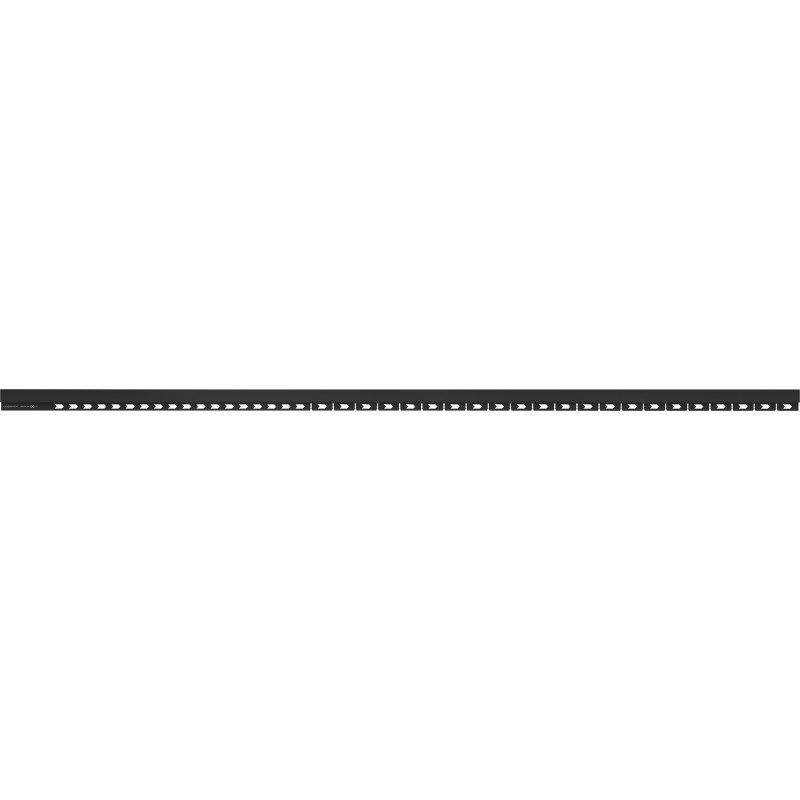 Mexen Line-B listă de duș frontală 180 cm, neagră - 187003180U