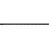 Mexen Line-B listă de duș frontală 180 cm, neagră - 187003180U